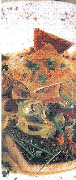 FILET DE LOUP AUX PARFUMS D'OLIVE ET D'ORIENT PAR FRANCK LOUIS BROC LA BASTIDE DE SAINT TROPEZ